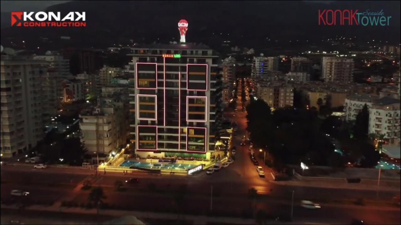 Konak Seaside Tower-King'S Apartments Mahmutlar Exteriér fotografie